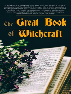cover image of The Great Book of Witchcraft